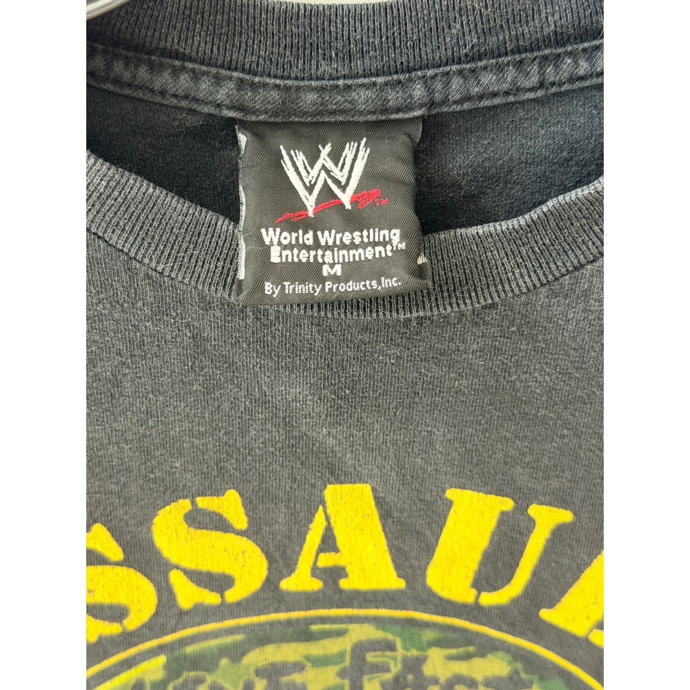 WWE John Cena Chaingang Assault Battalion Graphic T-Shirt Black Mens M - Picture 3 of 8